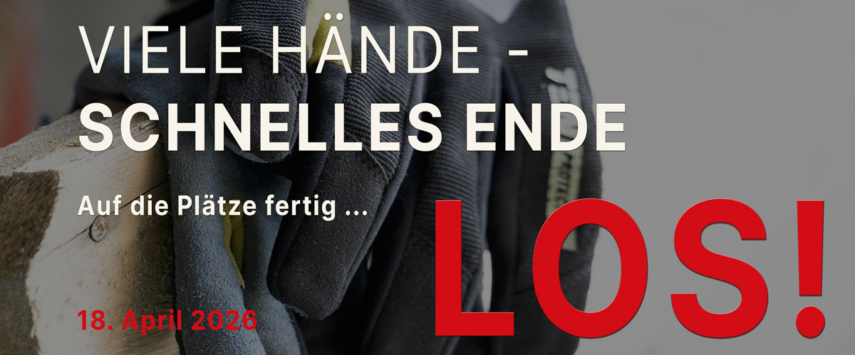 Saison 2026, Platzvorbereitung im Tennisclub Warburg